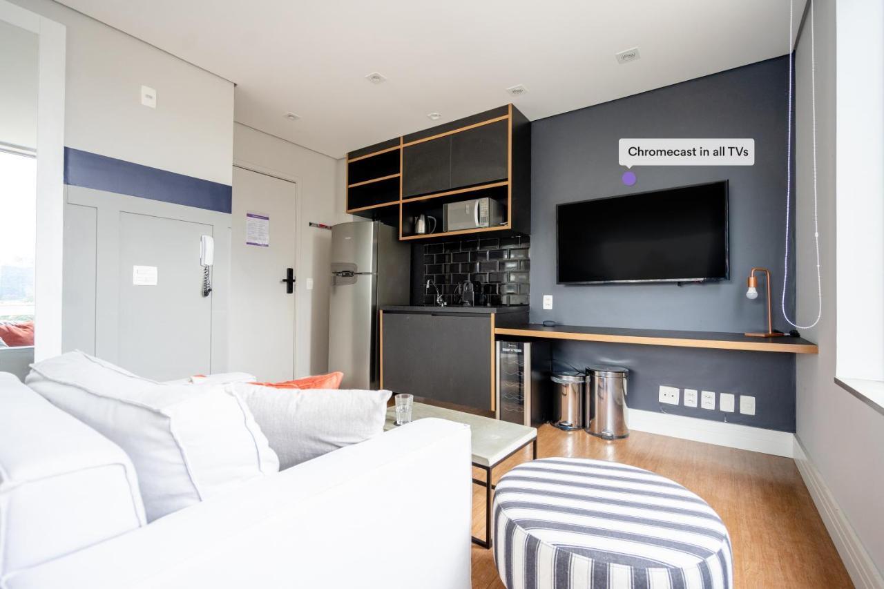 Ap Com Academia, Piscina E Sauna No Predio, Proximo A Faria Lima - Vila Olimpia Apartment Sao Paulo Exterior photo